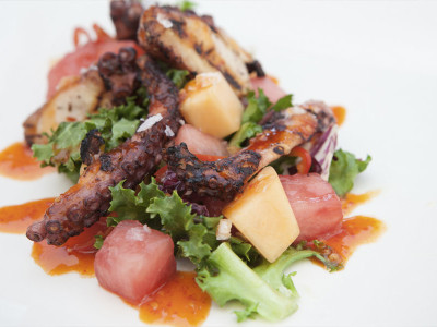 Octopus & Melon Salad