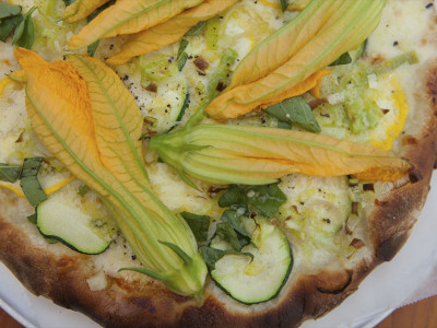 Summer Squash Pizza